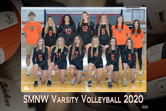 Varsity 0 Volleyball Team Template