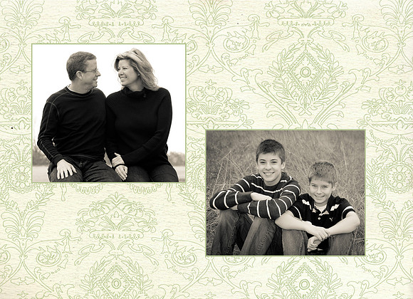 7 x 5 Panel Card Option 2 2 Inside Top