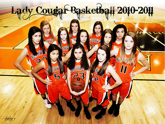 Basketball Girls Poster 18x24 toasted almond V2