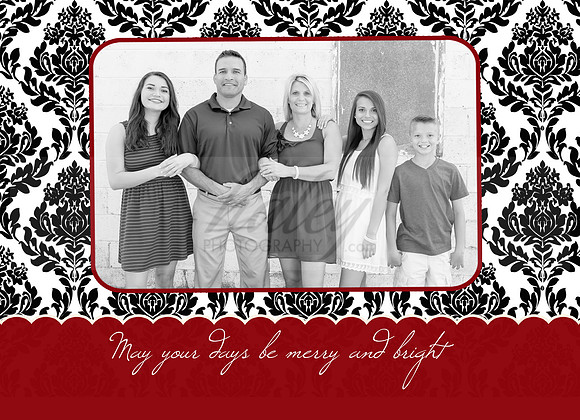 5x7_BWCoutureHolidaysRed_Front_bySimplyCoutureDesigns