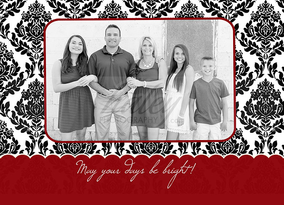 5x7_BWCoutureHolidaysRed_Front_bySimplyCoutureDesigns V2